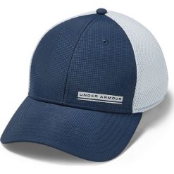 Under Armour Train Spacer Czapka z daszkiem Niebieski. Niebieskie czapki męskie Under Armour, bez wzorów, z elastanu. Za 119,95 zł.