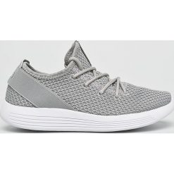 Big Star - Buty. Szare buty sportowe damskie BIG STAR, bez wzorów, z gumy, sportowe. W wyprzedaży za 89,90 zł.