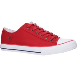 Czerwone trampki sznurowane big star dd174274. Czerwone trampki męskie BIG STAR, bez wzorów, retro, na sznurówki. Za 119,99 zł.