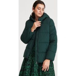 Pikowana kurtka - Khaki. Brązowe kurtki damskie Reserved, bez wzorów, bez kaptura. Za 199,99 zł.