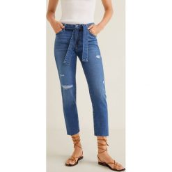 Mango - Jeansy Soft. Niebieskie jeansy damskie Mango. W wyprzedaży za 89,90 zł.