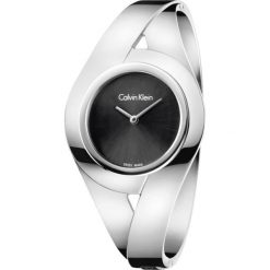 Calvin Klein Sensual Small Zegarek Srebrny. Szare zegarki damskie Calvin Klein, srebrne. Za 1239,95 zł.