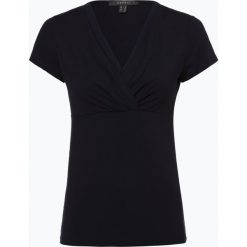Esprit Collection - T-shirt damski, niebieski. Niebieskie t-shirty damskie marki Esprit Collection, s, bez wzorów, z szyfonu, bez kołnierzyka. Za 119,95 zł.