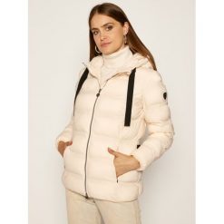 Kurtka puchowa EA7 Emporio Armani 6GTB16 TNB7Z 1430. Brązowe kurtki damskie EA7 Emporio Armani, l, bez wzorów, z puchu, bez kaptura. W wyprzedaży za 649,00 zł.