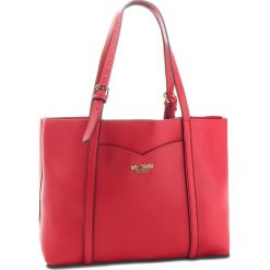 Torebka MY TWIN - Shopping RA8PGN Rosse 02853. Czerwone torebki klasyczne damskie marki My Twin, bez wzorów, ze skóry ekologicznej, klasyczne, bez dodatków. W wyprzedaży za 379,00 zł.