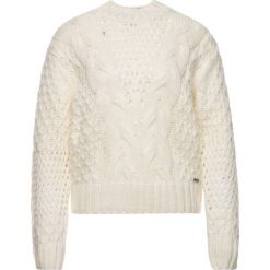 Sweter Pepe Jeans Helaia PL701525. Niebieskie swetry damskie Pepe Jeans, m, bez wzorów, z wełny, klasyczne, bez rękawów, bez kaptura. W wyprzedaży za 209,00 zł.