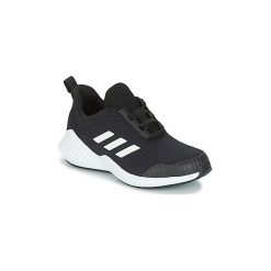 Buty Dziecko adidas FORTARUN K. Czarne trampki dziewczęce Adidas, bez wzorów, bez zapięcia. Za 159,20 zł.