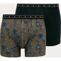 Scotch & Soda - Bokserki (2-pack). Bokserki męskie Scotch & Soda, z nadrukiem, z elastanu. Za 129,90 zł.