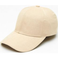Czapka z daszkiem - Beżowy. Brązowe czapki damskie Cropp, bez wzorów. Za 34,99 zł.
