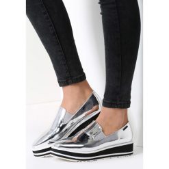 Trampki i tenisówki damskie: Srebrne Slip On Kala