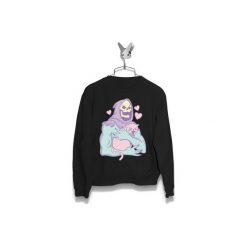 Bluza Szkieletor z kotem Damska. Czarne bluzy damskie Failfake, xs, bez wzorów, bez rękawów, bez kaptura. Za 160,00 zł.