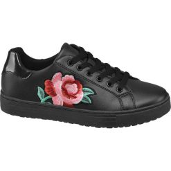 Sneakersy damskie Graceland czarne. Sneakersy damskie Graceland. Za 99,90 zł.