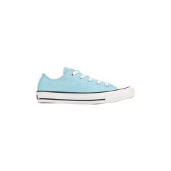 Buty Converse CT OX Neon 136583C. Niebieskie trampki męskie Converse, bez wzorów, bez zapięcia. Za 249,00 zł.