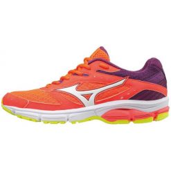 Mizuno Buty Biegowe Wave Surge (W) Fierycoral/Wht/Grapejuic 39.0/6.0. Różowe buty damskie do biegania marki Mizuno, mizuno wave. W wyprzedaży za 249,00 zł.