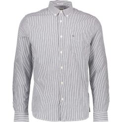 Koszula - Regular fit - w kolorze granatowo-białym. Niebieskie koszule męskie Wrangler, m, w paski, z bawełny, button down, bez rękawów. W wyprzedaży za 87,95 zł.