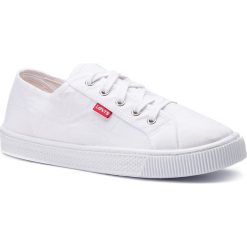 Tenisówki LEVI'S - 225832-733-50 Brilliant White. Białe półbuty męskie Levi's®, bez wzorów, z gumy, klasyczne, bez zapięcia. Za 159,00 zł.