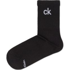 Calvin Klein Skarpetki Czarny. Czarne skarpetki damskie Calvin Klein, bez wzorów, z elastanu. Za 33,95 zł.