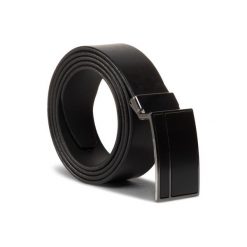 Gino Rossi 3M2-002-SS20 Czarny. Czarne paski męskie Gino Rossi, w paski, ze skóry. Za 119,99 zł.