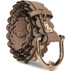 Pasek Damski LIU JO - Cintura H 3.5 Cm Cor N68222 E0007 Cammel 51314. Brązowe paski damskie Liu Jo, w paski, ze skóry ekologicznej. Za 299,00 zł.