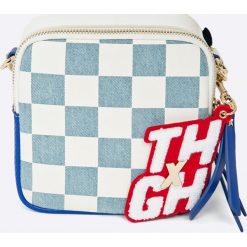 Tommy Hilfiger - Torebka Gigi Hadid. Torebki klasyczne damskie TOMMY HILFIGER, w paski, z bawełny, casualowe, na ramię, małe, bez dodatków. W wyprzedaży za 299,90 zł.