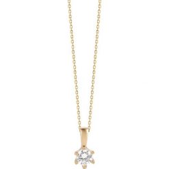 Łańcuszki męskie: Unikalny Złoty Wisiorek – złoto żółte 585, Brylant 0,25ct
