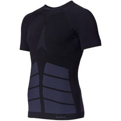 Koszulki sportowe męskie: Odlo Koszulka męska Evolution Warm czarna r. S (180912)