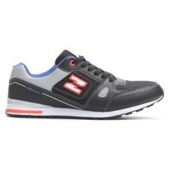 Czarne Buty Sportowe Go Quiet. Czarne buty sportowe chłopięce Born2be, z materiału, z otwartym noskiem, na sznurówki. Za 69,99 zł.