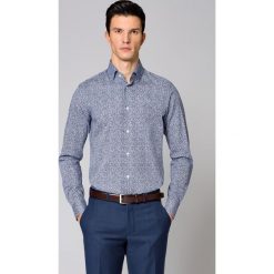 Koszula z Nadrukiem Tilda. Koszule męskie LANCERTO, m, z nadrukiem, z bawełny, eleganckie, bez kołnierzyka, bez rękawów. W wyprzedaży za 169,90 zł.