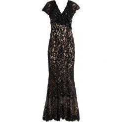 Sista Glam SYMONA Suknia balowa black/nude. Czarne sukienki damskie marki Sista Glam, bez wzorów, z bawełny, wizytowe, bez kołnierzyka, bez rękawów. Za 579,00 zł.
