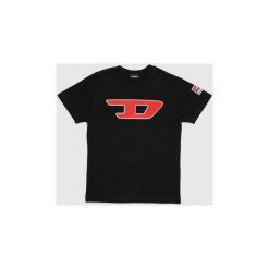 T-shirty z krótkim rękawem Dziecko Diesel 00J4LB 00YI9 T-JUSTDIVISIOND. Czarne t-shirty chłopięce Diesel, bez wzorów, z krótkim rękawem. Za 167,95 zł.