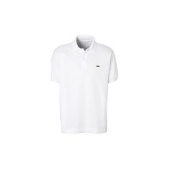Koszulki polo z krótkim rękawem Lacoste L1212 Polo. Białe koszulki męskie Lacoste, xl, bez wzorów, z krótkim rękawem. Za 353,25 zł.