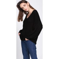 Swetry damskie: Czarny Sweter Functioning