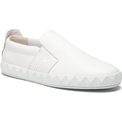 Sneakersy EMPORIO ARMANI - X4X212 XF187 00842 Optical White. Białe sneakersy męskie marki Emporio Armani, bez zapięcia. Za 819,00 zł.