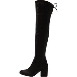 Marcel Ostertag x Tamaris Muszkieterki black. Czarne buty zimowe damskie Marcel Ostertag x Tamaris, z materiału. Za 369,00 zł.