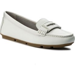 Mokasyny damskie: Mokasyny CALVIN KLEIN BLACK LABEL – Luna E6638 Platinium White