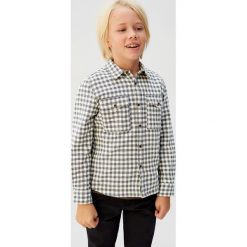 Mango Kids - Koszula dziecięca Caleb 110-164 cm. Koszule chłopięce z bawełny, klasyczne, długie. Za 79,90 zł.