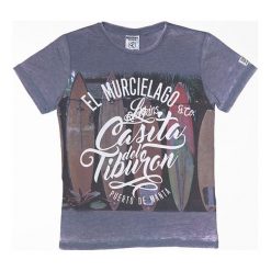 T-shirty chłopięce: Koszulka w kolorze szaroniebieskim