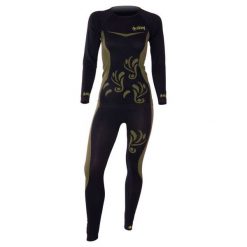Body i gorsety: Viking Kombinezon damski Olivia (set) czarno-zielony r. L (5005230 L)