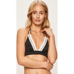 Calvin Klein Jeans - Strój kąpielowy. Czarne stroje kąpielowe damskie s, z nadrukiem, z elastanu. Za 179,90 zł.