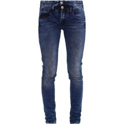 Herrlicher BABY Jeansy Slim fit evening sky. Niebieskie rurki damskie marki Herrlicher, z elastanu. W wyprzedaży za 279,95 zł.