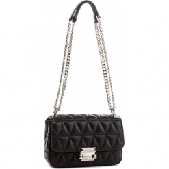 Torebka MICHAEL MICHAEL KORS - Sloan Sloan 30S7SSLL3L Black. Żółte torebki klasyczne damskie marki MICHAEL Michael Kors, ze skóry. Za 1279,00 zł.