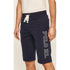 Polo Ralph Lauren - Szorty piżamowe. Niebieskie piżamy męskie Polo Ralph Lauren, s, z nadrukiem, z bawełny. Za 219,90 zł.