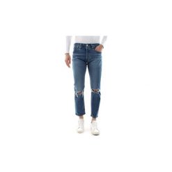 Jeansy straight leg Levis 28894 - 501 SLIM TAPER. Niebieskie jeansy męskie Levi's®, m, bez wzorów. Za 400,35 zł.