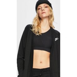 Nike Sportswear - Bluza. Czarne bluzy damskie z kieszeniami marki Nike Sportswear, s, z bawełny, bez kaptura. Za 219,90 zł.
