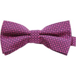 Fioletowa Mucha w Drobny Wzór, Męska MUVRN0045. Fioletowe muszki męskie Vernon, w paski, eleganckie. Za 29,00 zł.