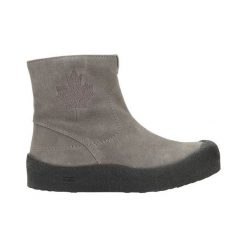 Canada Snow Buty Quebeck Base szary female szary 36. Szare botki damskie Canada Snow, ze skóry, bez obcasa, na zamek. Za 799,00 zł.