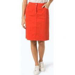 Gerry Weber Edition - Jeansowa spódnica damska – Helsinki, czerwony. Czerwone spódniczki damskie GERRY WEBER EDITION, na co dzień, uniwersalny, bez wzorów, z jeansu, proste. Za 279,95 zł.