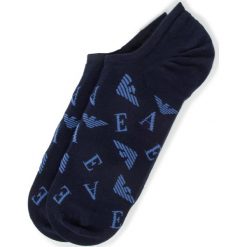 Skarpety Niskie Unisex EMPORIO ARMANI - 2342220 305228 9P456 Midnight Blue. Niebieskie skarpetki damskie Emporio Armani, bez wzorów, z elastanu. Za 49,00 zł.