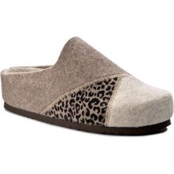 Kapcie damskie: Kapcie DR. BRINKMANN – 330154 Beige/Leopard 8