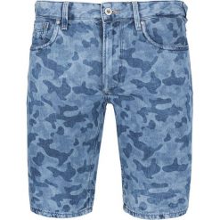 Szorty Pepe Jeans. Niebieskie spodenki sportowe męskie m, bez wzorów, z jeansu, klasyczne. Za 159,00 zł.